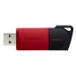 Lecteurs USB flash - Kingston Technology - 128GB USB3.2 Gen1 DataTraveler Exodia M (Noir + Rouge)
