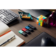 Lecteurs USB flash - Kingston Technology - 128GB USB3.2 Gen1 DataTraveler Exodia M (Noir + Rouge) | Soul Rebel E-Shop