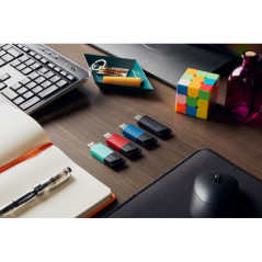 Lecteurs USB flash - Kingston Technology - 128GB USB3.2 Gen1 DataTraveler Exodia M (Noir + Rouge) | Soul Rebel E-Shop