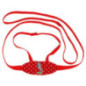 piece 1 Reins with embroidery - old-fashioned toy