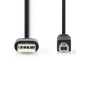 CABLE USB 2.0 A-Male  B-Male 2m