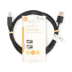 CABLE USB 2.0 A-Male  B-Male 2m