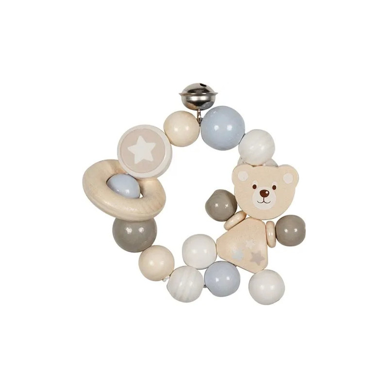 pièce 1 Hochet flexible ourson - jouet à l'ancienne