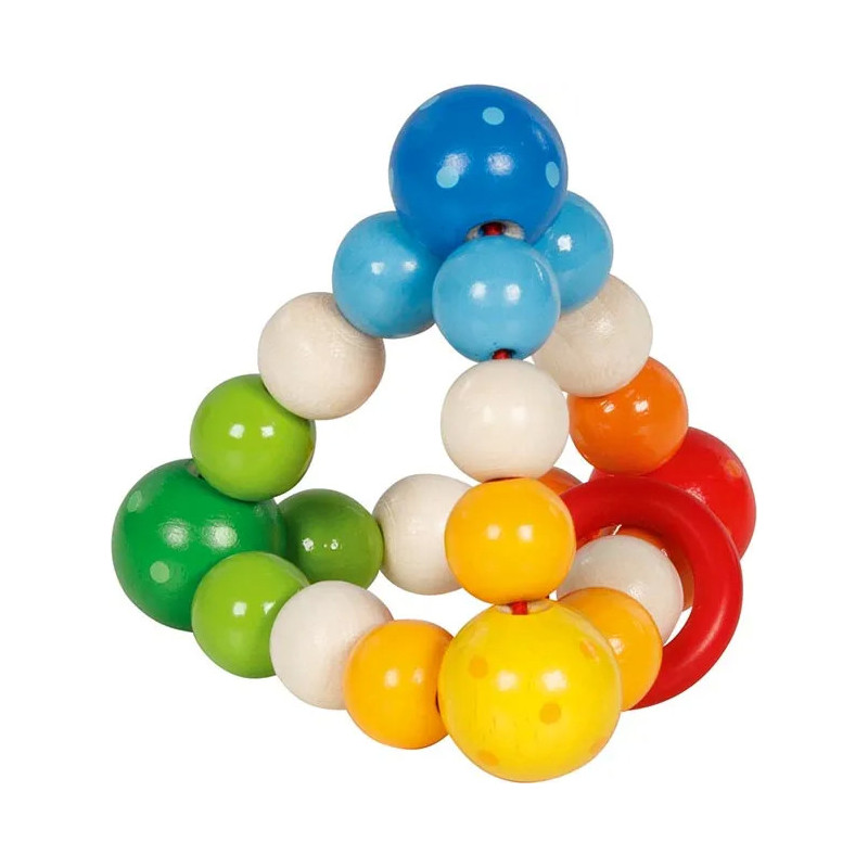 pièce 1 Hochet pyramide flexible - jouet à l'ancienne