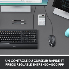 LOGITECH M500S Laser Filaire Noir - Souris