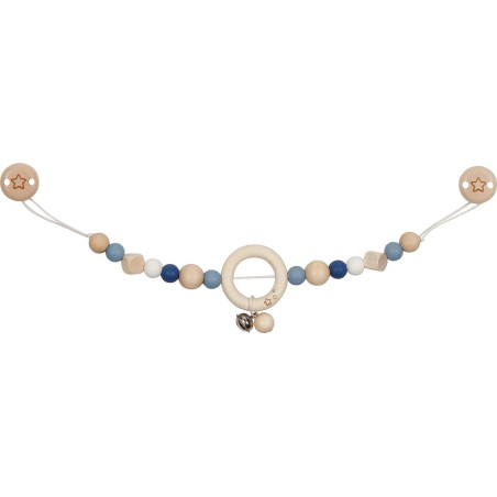 Chaîne de poussette avec clips – étoile