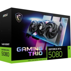 Cartes graphiques - MSI - GEFORCE RTX 5080 16G GAMING TRIO OC | Soul Rebel E-Shop