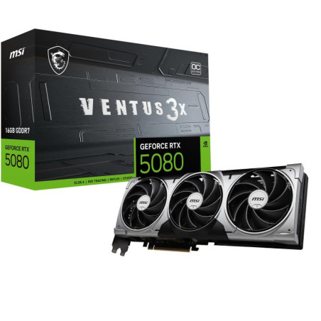 Cartes graphiques - MSI - GeForce RTX5080 16G VENTUS 3X OC | Soul Rebel E-Shop