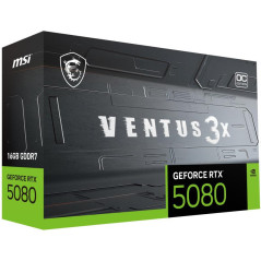 Cartes graphiques - MSI - GeForce RTX5080 16G VENTUS 3X OC | Soul Rebel E-Shop