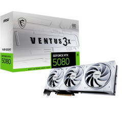 Cartes graphiques - MSI - GEFORCE RTX 5080 16G VENTUS 3X OC WHITE | Soul Rebel E-Shop