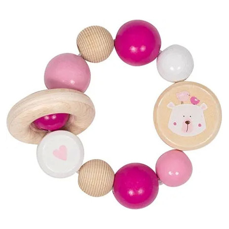 Hochet flexible ours polaire - Jouet à l'ancienne - Disponible sur Soul Rebel E-Shop