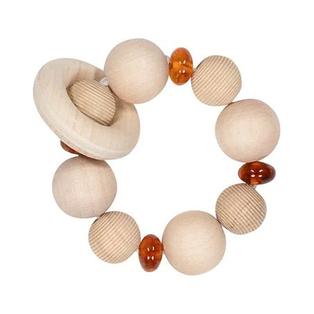 Hochet flexible ambre - Jouet à l'ancienne - Disponible sur Soul Rebel E-Shop