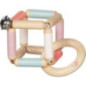 pièce 1 Hochet dé flexible rose - jouet à l'ancienne