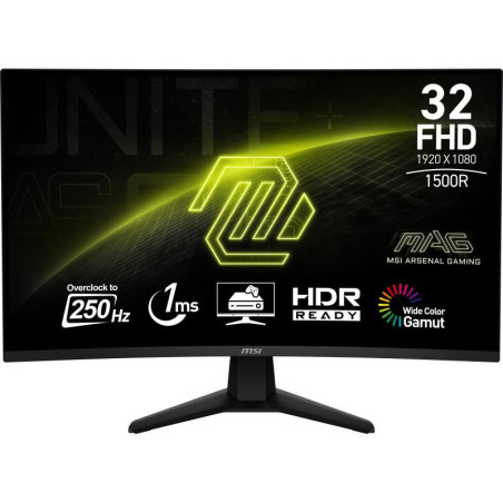 Écrans plats de PC - MSI - MAG 32C6X | Soul Rebel E-Shop