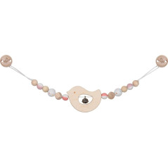 Chaîne de poussette avec clips – oiseau - Jouet à l'ancienne - Disponible sur Soul Rebel E-Shop