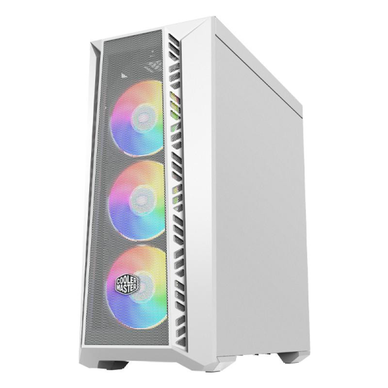 COOLER MASTER Masterbox 520 Mesh White ARGB - ATX o