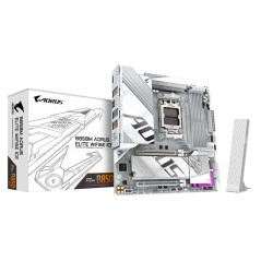 Cartes mères - GIGABYTE - B850M AORUS ELITE WIFI6E ICE Carte Mère - Processeurs AMD Ryzen Série 9000, 12+2+1 phases VRM numériqu