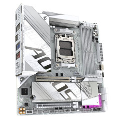 Cartes mères - GIGABYTE - B850M AORUS ELITE WIFI6E ICE Carte Mère - Processeurs AMD Ryzen Série 9000, 12+2+1 phases VRM numériqu