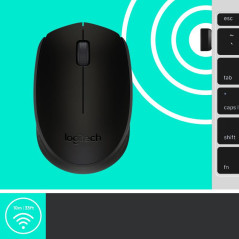 LOGITECH M171 Sans fil  Retail Noir