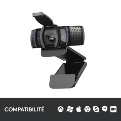 Logitech HD PRO Webcam C920S Noir *960-001252