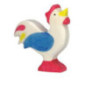 pièce 1 Coq, bleu - jouet à l'ancienne
