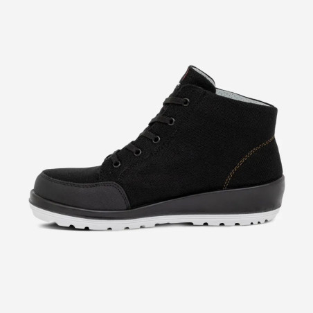 Betsie High Safety Shoes - Women - EN ISO 20345 - S1P SRC - Black/Honey