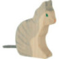 pièce 1 Chat, assis - jouet à l'ancienne