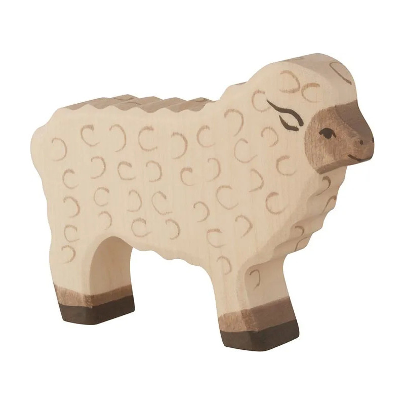 pièce 1 Mouton, debout - jouet à l'ancienne