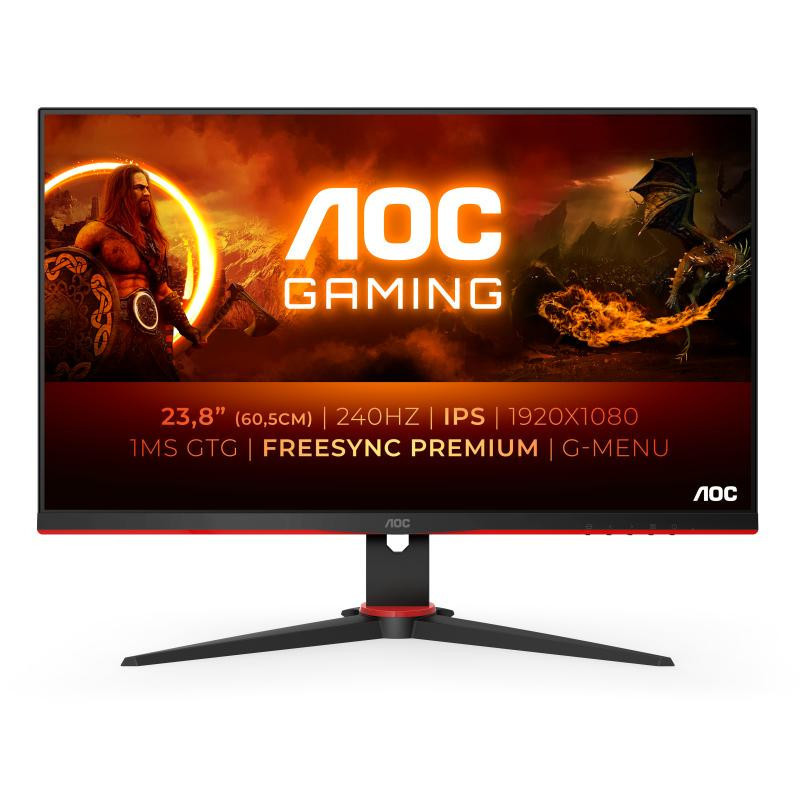 Écrans plats de PC - AOC - 24G2ZE/BK