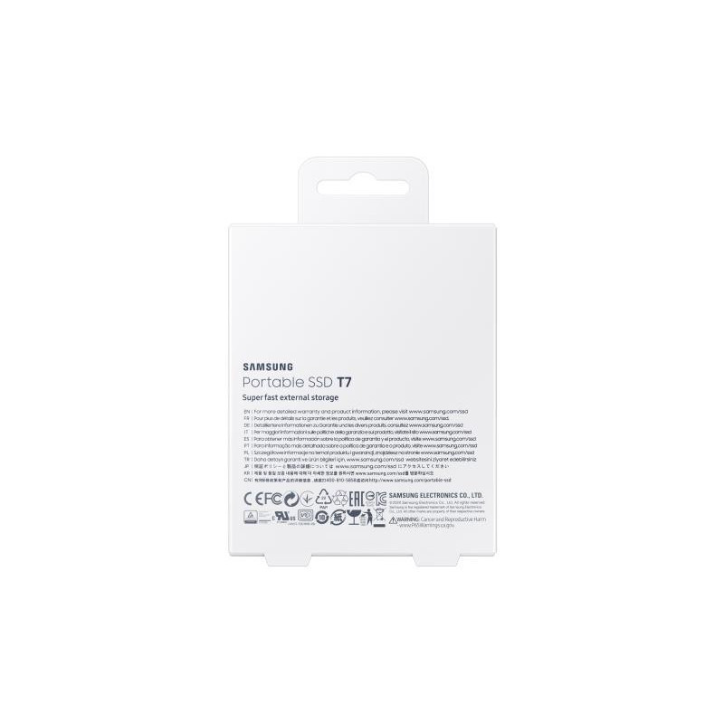 Lecteurs à circuits intégrés externes - Samsung - Portable SSD T7