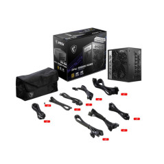 Unités d'alimentation d'énergie - MSI - A1000G PCIE5 | Soul Rebel E-Shop