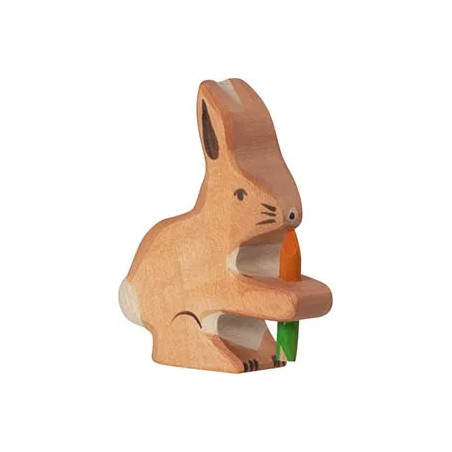 Lapin avec carotte - Jouet à l'ancienne - Disponible sur Soul Rebel E-Shop