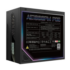 Unités d'alimentation d'énergie - GIGABYTE - AORUS ELITE P1000W ICE Alimentation - PCIe 5.0, 80 PLUS Platinum, Conception entièr