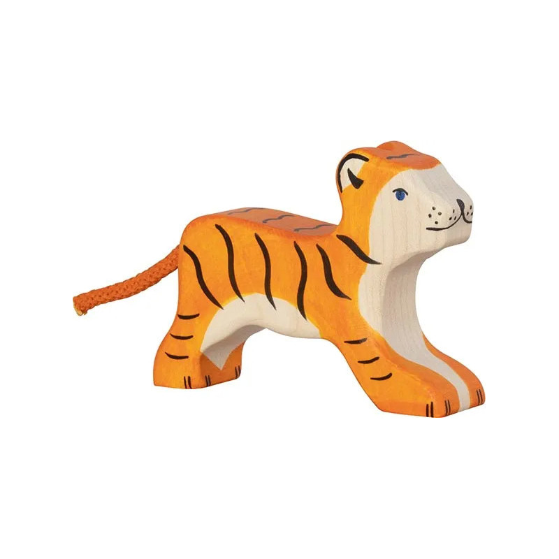pièce 1 Tigre, petit, marchant - jouet à l'ancienne