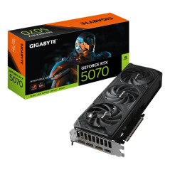 Cartes graphiques - GIGABYTE - GeForce RTX 5070 WINDFORCE OC SFF 12G Carte Graphique - 12Go GDDR7, 192 bits, PCI-E 5.0, 2542 MHz