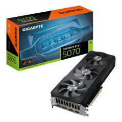 Cartes graphiques - GIGABYTE - GeForce RTX 5070 EAGLE OC SFF 12G Carte Graphique - 12 Go GDDR7, 192 bits, PCI-E 5.0, 2587 MHz Co