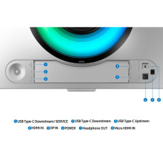 Écrans plats de PC - Samsung - 49 Inch Odyssey OLED G9 G93SD DQHD 240Hz Gaming Monitor | Soul Rebel E-Shop