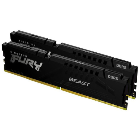 Modules de mémoire - Kingston Technology - 16 Go 5200 MT/s DDR5 CL36 DIMM (Kits de 2) FURY Beast Black EXPO | Soul Rebel E-Shop