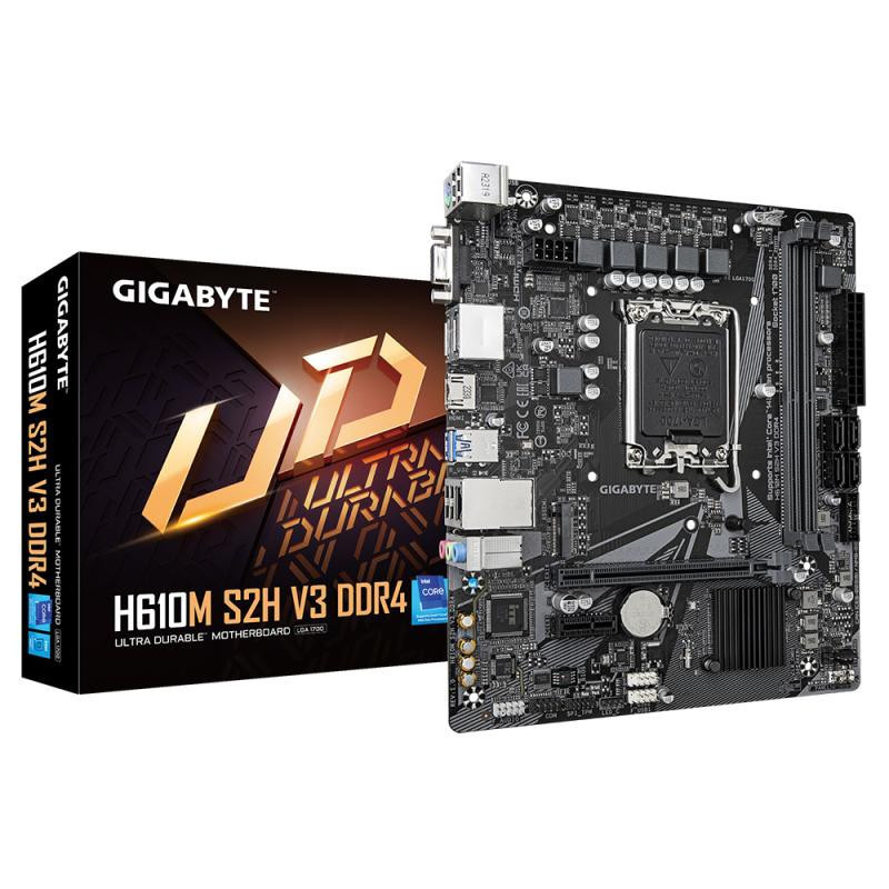 Cartes mères - GIGABYTE - H610M S2H V3 DDR4