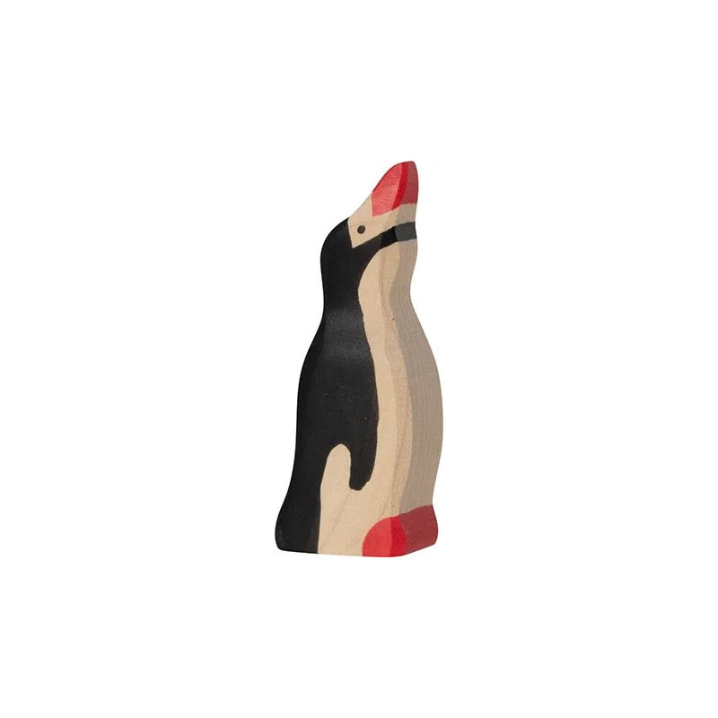 pièce 1 Pingouin, petit, tête haute - jouet à l'ancienne