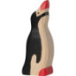 pièce 1 Pingouin, petit, tête haute - jouet à l'ancienne