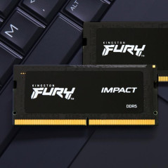 Modules de mémoire - Kingston Technology - DDR5 SODIMM FURY Impact PnP CL40 32 Go 5 600 MT/s | Soul Rebel E-Shop