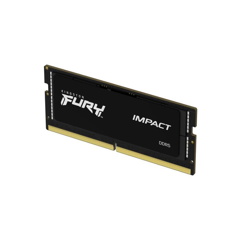 Modules de mémoire - Kingston Technology - DDR5 SODIMM FURY Impact PnP CL40 32 Go 5 600 MT/s (Kit de 2)