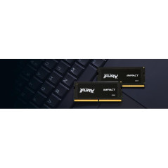 Modules de mémoire - Kingston Technology - DDR5 SODIMM FURY Impact PnP CL40 32 Go 5 600 MT/s (Kit de 2) | Soul Rebel E-Shop