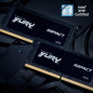 Modules de mémoire - Kingston Technology - DDR5 SODIMM FURY Impact PnP CL40 64 Go 5 600 MT/s (Kit de 2)