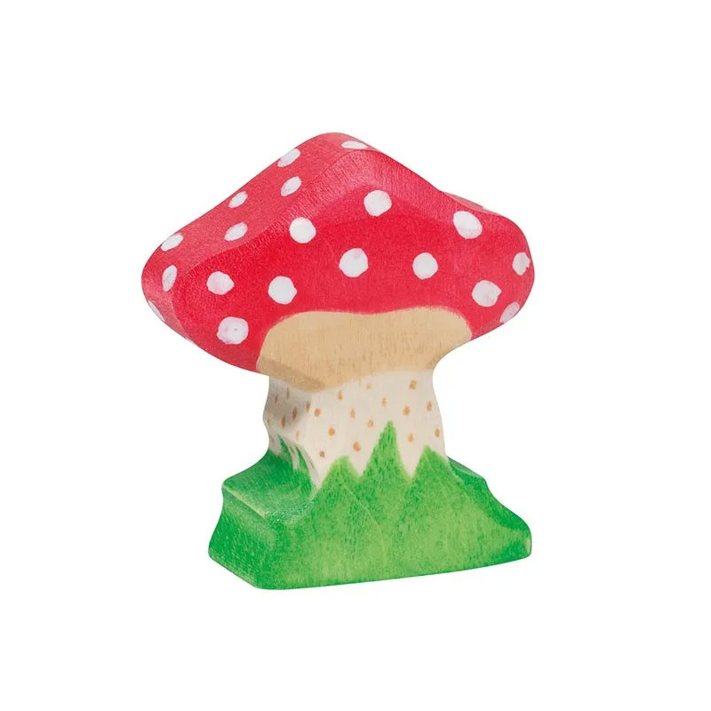 pièce 1 Champignon - jouet à l'ancienne