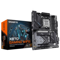 Cartes mères - GIGABYTE - X870 GAMING WIFI6 Carte Mère - Prend en charge les processeurs AMD Ryzen 9000, 8+2+2 phases VRM, jusqu