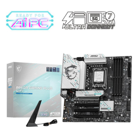 Cartes mères - MSI - B860M GAMING PLUS WIFI | Soul Rebel E-Shop