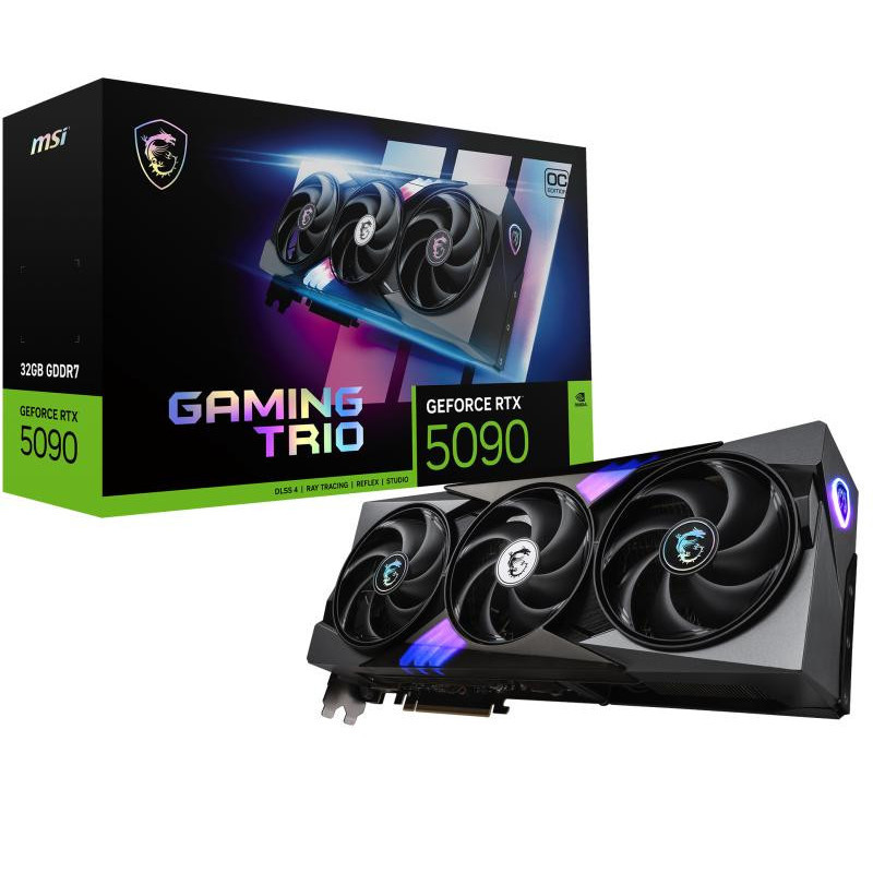 Cartes graphiques - MSI - GeForce RTX5090 GAMING TRIO OC 32GB