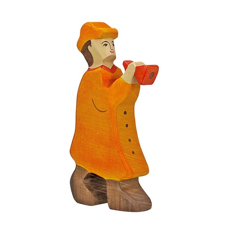 pièce 1 Berger avec flûte - jouet à l'ancienne
